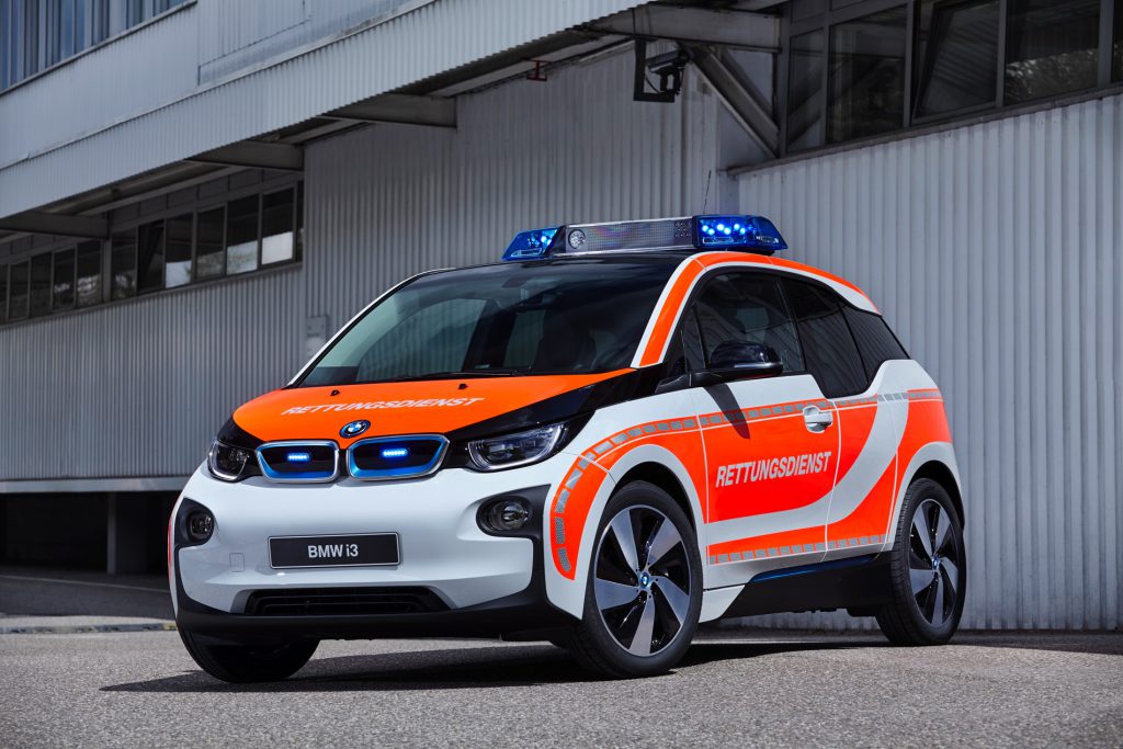Vehículos de emergencia y seguridad especial de BMW en RETTmobil 2016