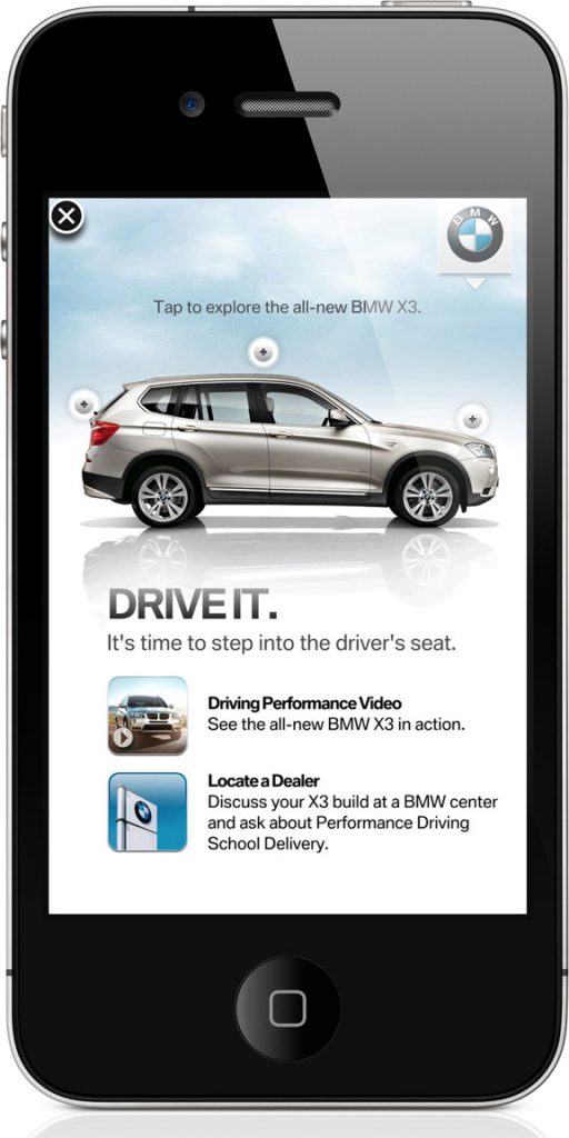 BMW lanza el primer iAD generado por un usuario