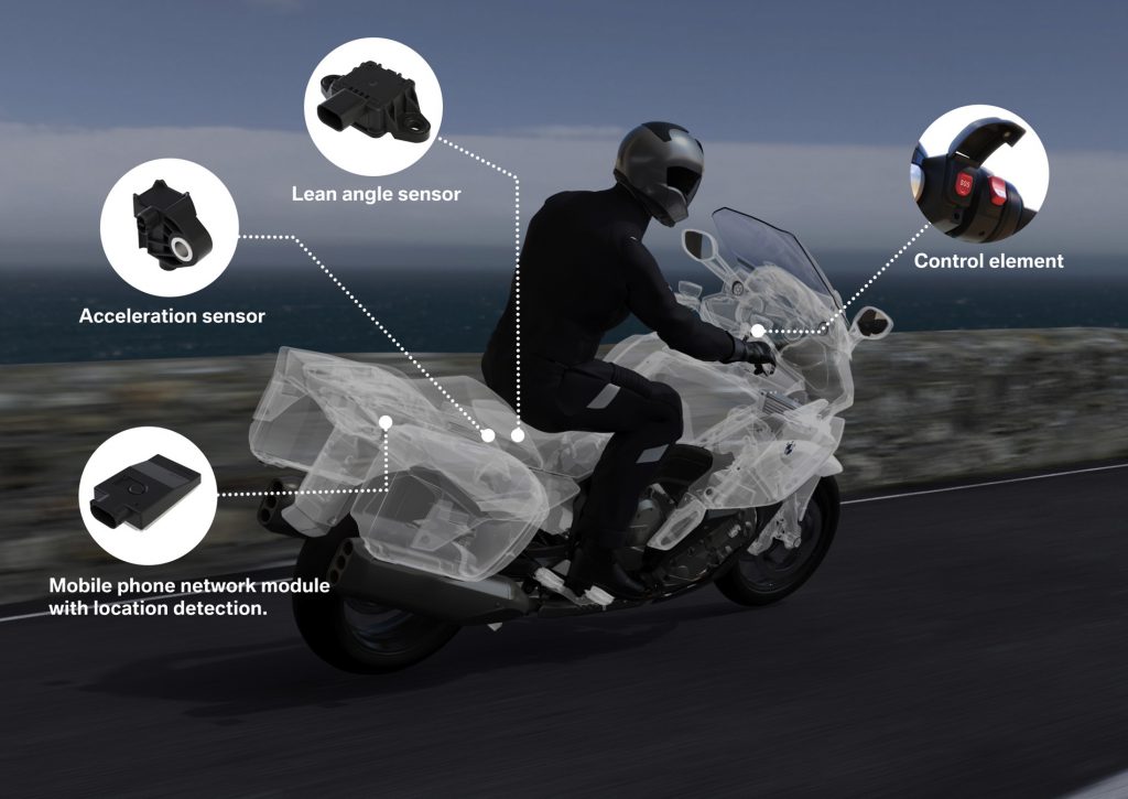 BMW Motorrad presenta el nuevo sistema eCall