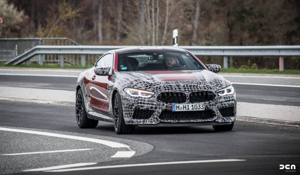El BMW M8 2020 ha sido visto casi sin camuflaje