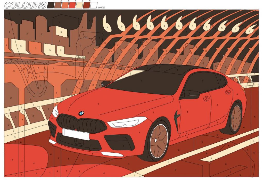 BMW lanza libros para colorear para niños y adultos #stayhome