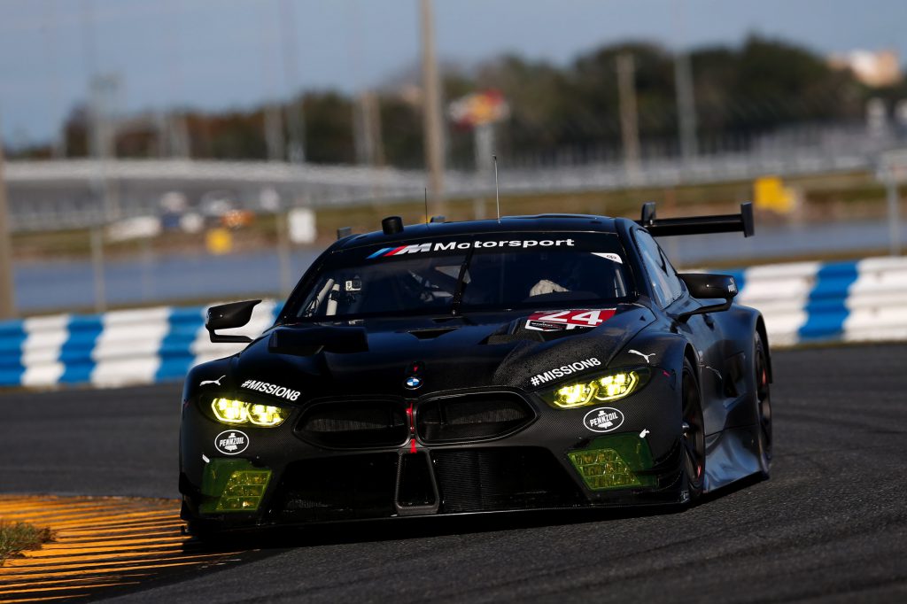El BMW M8 GTE se prepara para su próximo debut en Daytona