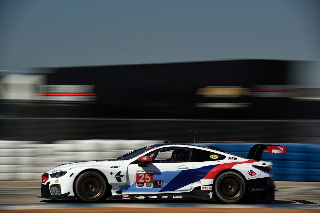 Primera pole para el nuevo BMW M8 GTE en el IMSA