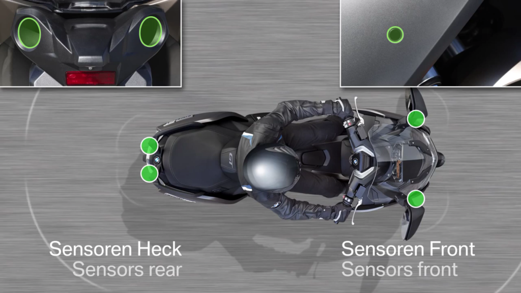 BMW Motorrad presenta el Side View Assist