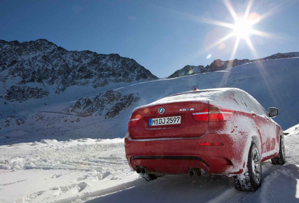 BMW xDrive en la nieve