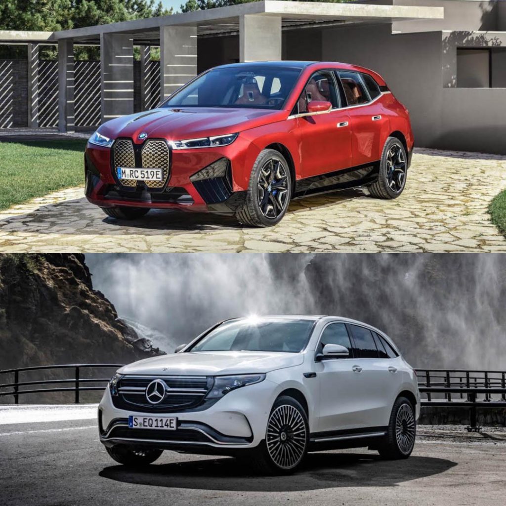BMW iX vs Mercedes-Benz EQC