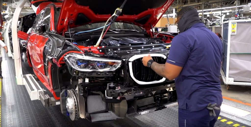 Aquí está la producción del BMW número cinco millones fabricado en Estados Unidos