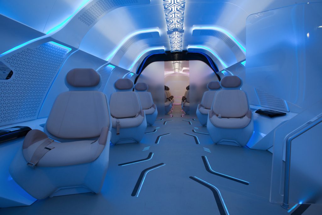 Designworks se une a Virgin Hyperloop One para crear el diseño del prototipo