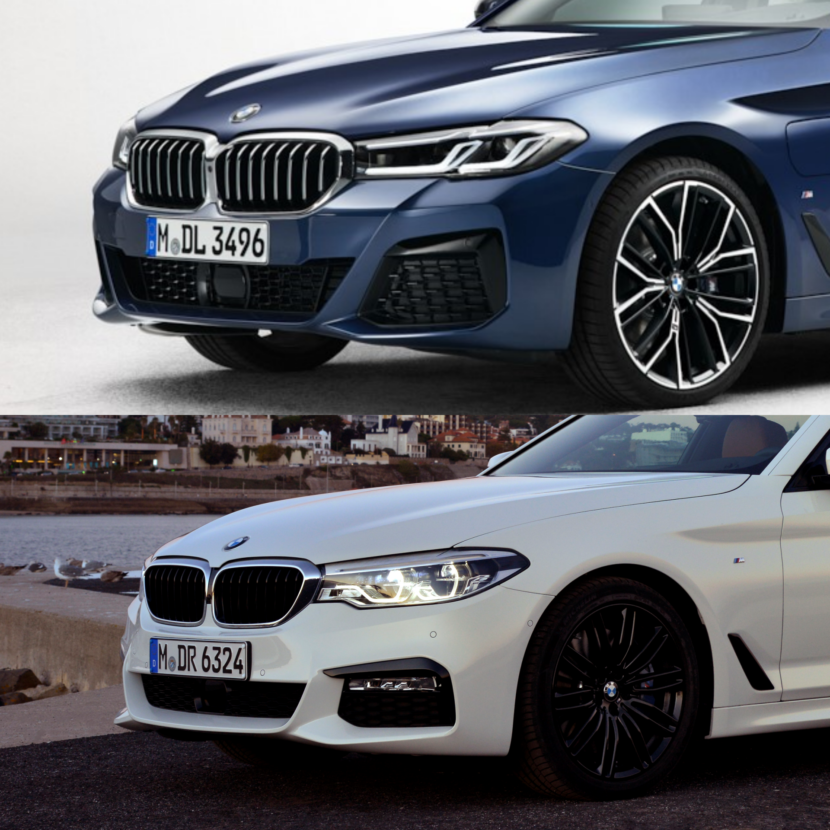 G30 Serie 5 LCI vs. pre LCI 3 830x830
