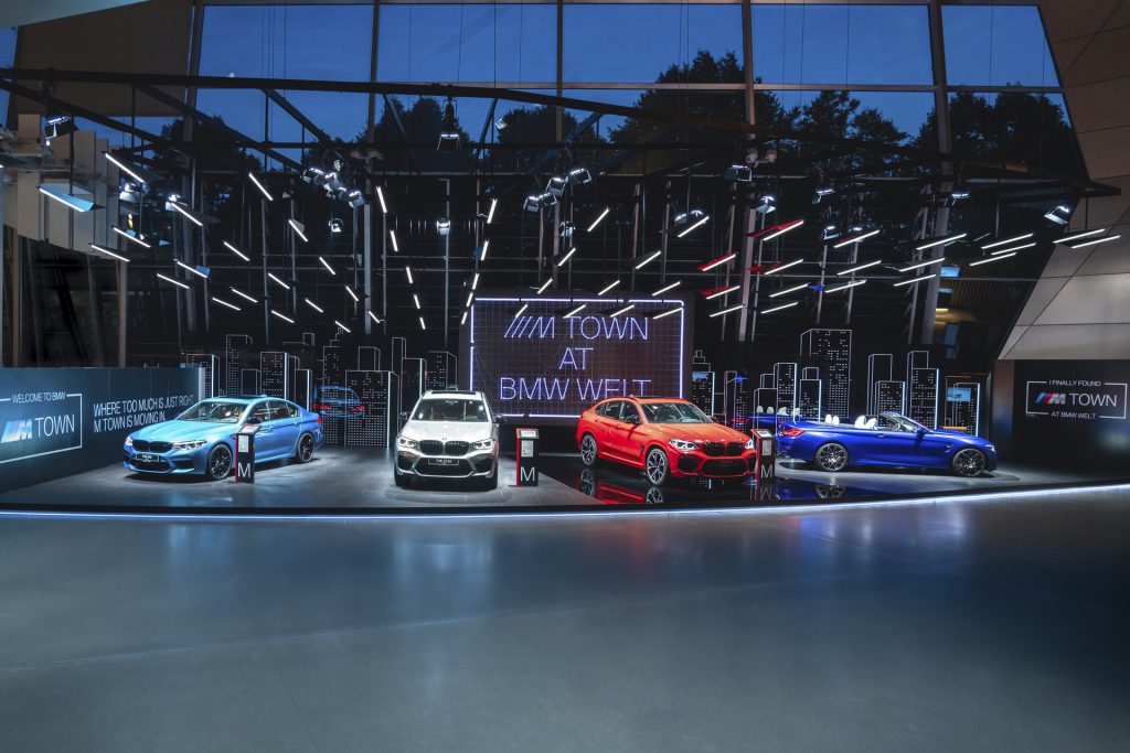 ///M Town forma parte de la exposición BMW Welt