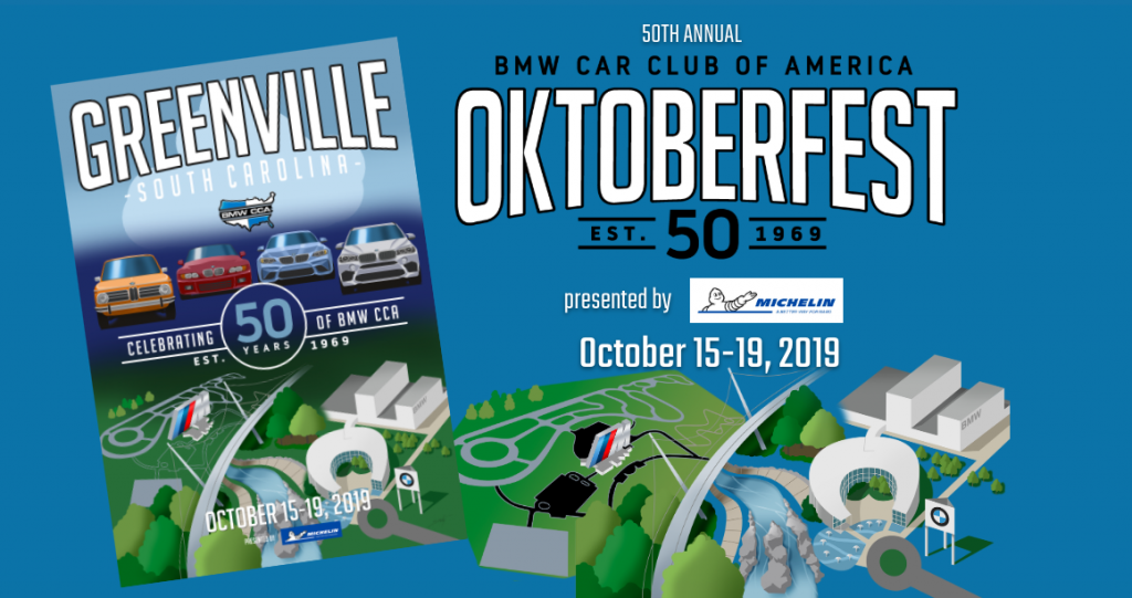 El 50º Oktoberfest anual de BMW CCA llega a Greenville, SC