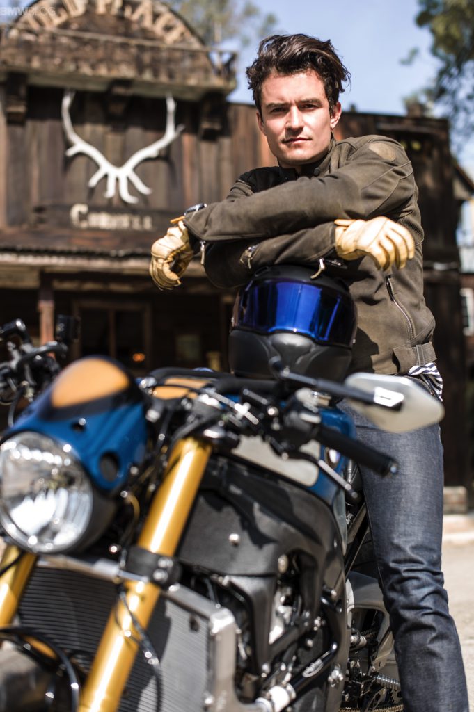 BMW Motorrad y Orlando Bloom presentan la BMW S 1000 R Custom