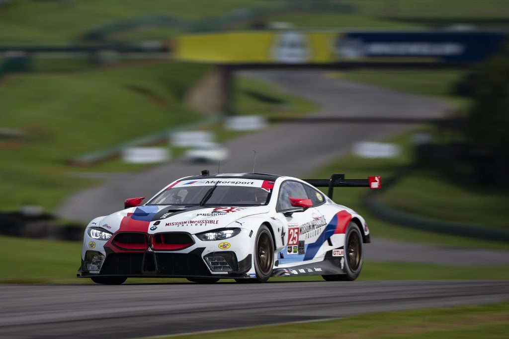 El BMW M8 GTE se dirige a Laguna Seca y aspira a otro podio