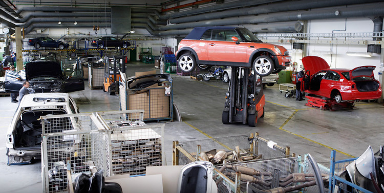 reciclaje desmontaje bmw 750x377