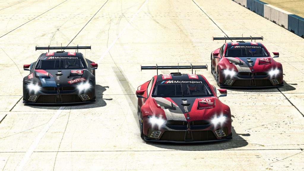 Los pilotos de BMW obtienen resultados impresionantes en el «Super Sim Saturday