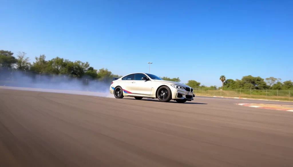 Anuncio de la BMW M Drift Academy en India