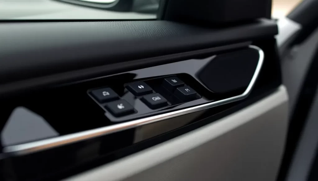 BMW 5 Series 2025 incorpora controles de ventana en negro brillante