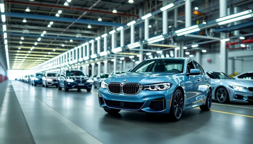 BMW celebra 20 años de producción de coches en fábrica de Leipzig