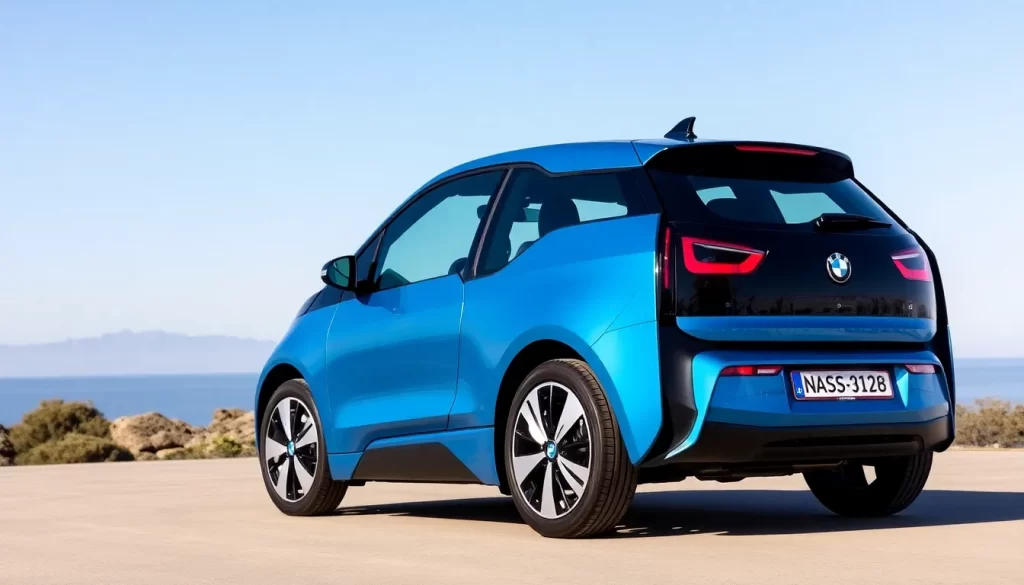BMW i1 Hatchback 2028 con tracción trasera