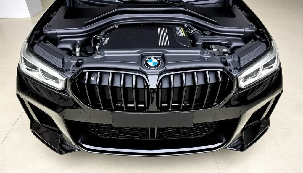 BMW M Hybrid V8 2026 con parrilla más pequeña