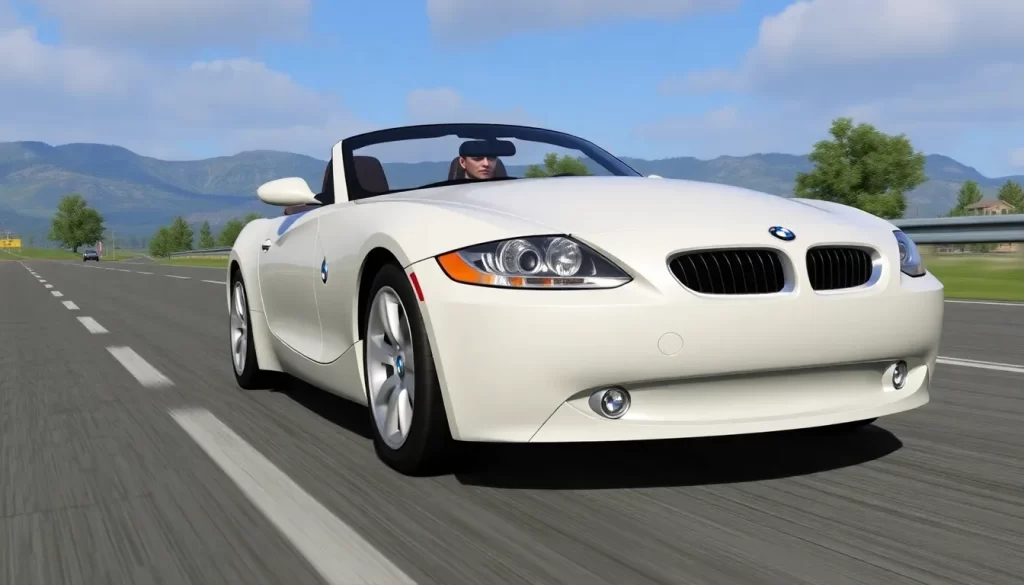 BMW Z4 2003 llega a Gran Turismo 7 con actualización gratuita