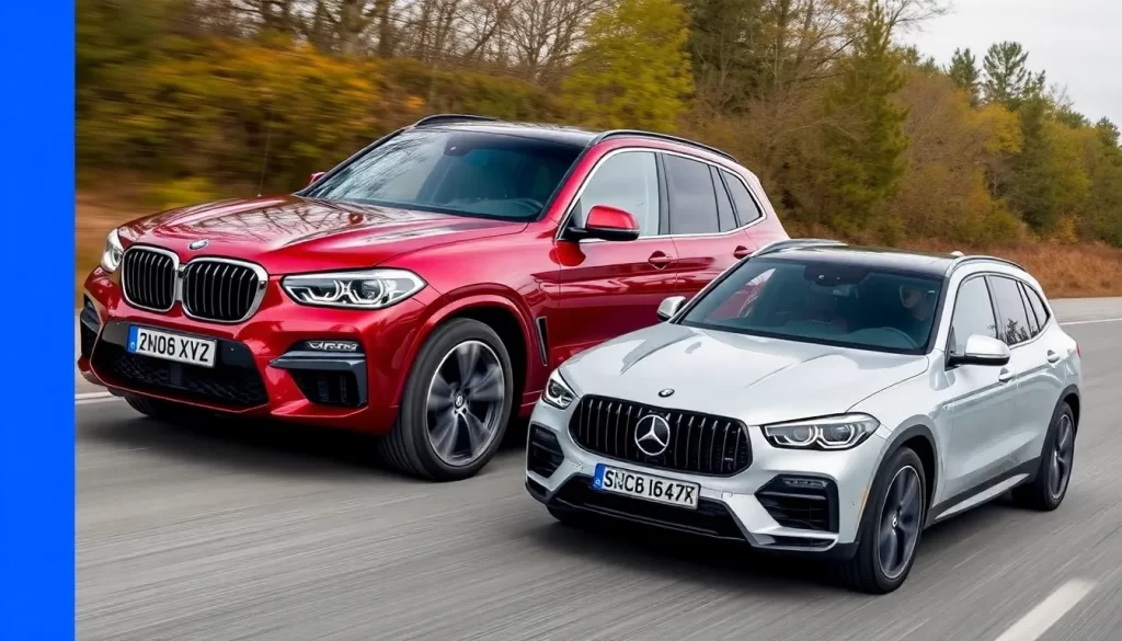 Comparativa de velocidad BMW X3 M50 Porsche Macan y AMG GLC