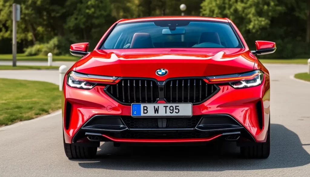 Fotos en vivo del BMW M850i M Heritage Edition 2026 en rojo brillante