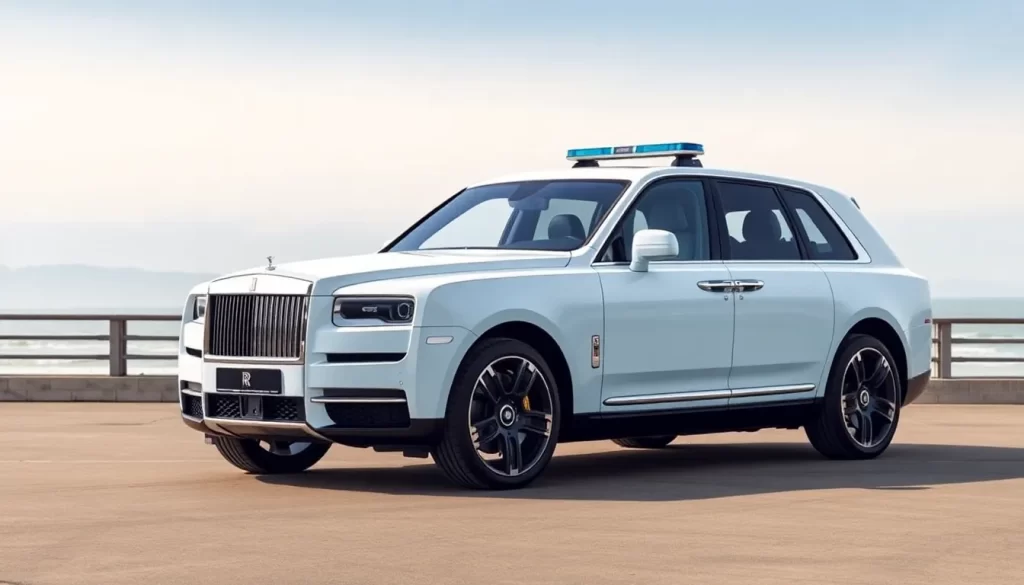 La policía de Dubái incorpora un Rolls-Royce Cullinan modificado a su flota