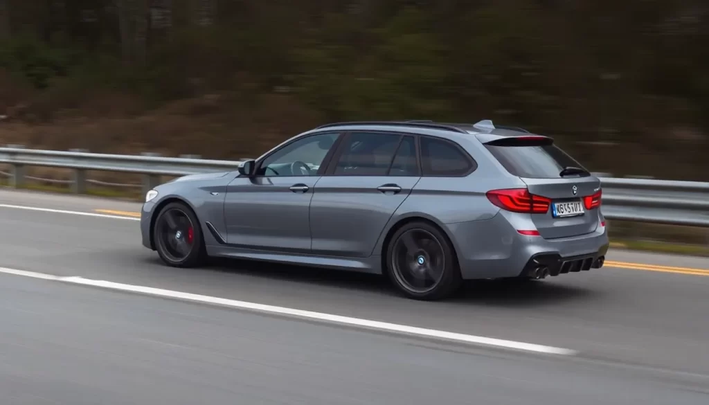 Nuevo BMW M5 Touring alcanza 192 mph en la Autobahn
