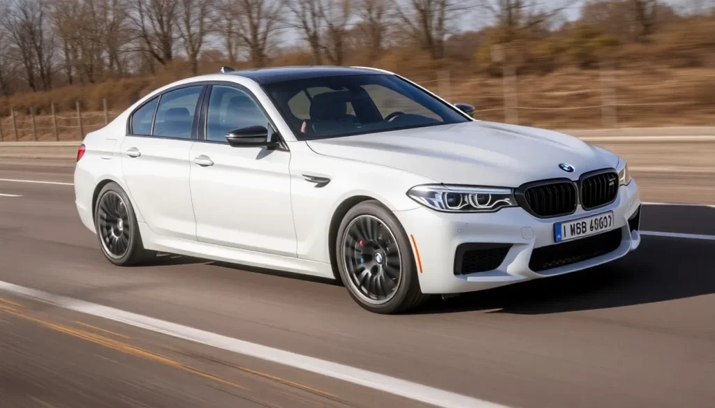 Prueba del BMW M5 F90 con aletas más anchas ¿Por qué?