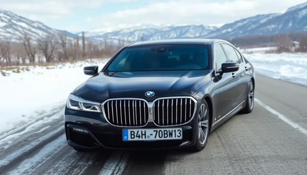Pruebas del BMW 7 Series Protection G73 en Sokolov bajo presión